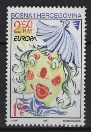 Bosnia & Herzegovina (2002) Mi. 265 / Circus