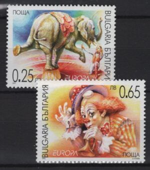 Bulgaria (2002) Mi. 4550/51 / Circus