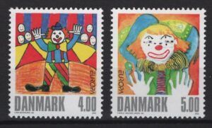 Denmark (2002) Mi. 1310/11 / Circus