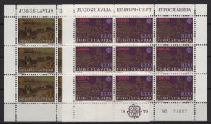 Yugoslavia (1979) Mi. 1787/88 Kb / Europa - CEPT