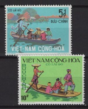 Vietnam (1974) Mi. 544/45 / Boats