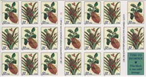 USA (1997) Mi. 2806/07 - Booklet / Flora