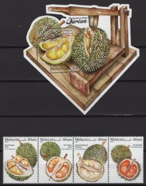 Malaysia (2021) Set + Block / Fruits