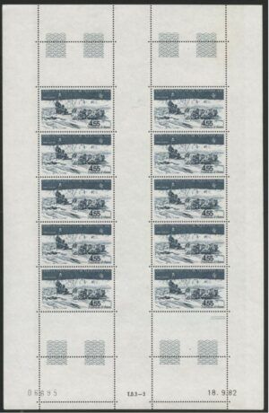 TAAF (1982) Yv. Av. 74 - Sheet / Antarctic Fauna