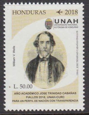 Honduras (2018) Set / President Jose Trinidad Cabanas
