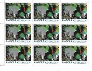 Angola (1999) MS - Overprinted / Philexfrance