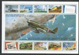 Gambia (1992) Mi. Bl. 157 / WWII / Pearl Harbor