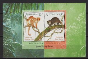 Australia (1996) Mi. Bl. 21 / Joint Issue with Indonesia