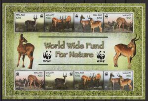 Malawi (2003) Mi. 721/24 Kb / WWF