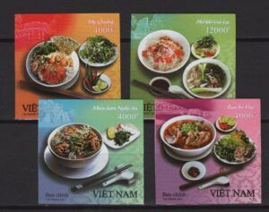 Vietnam (2021) Set Imperforated / Gastronomy