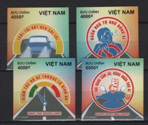 Vietnam (2021) Set  - Imperforated / Traffic Safety