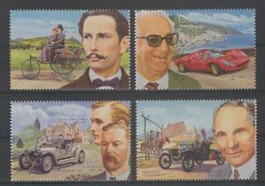 St. Vincent (1987) Yv. 1024/27 - ERROR Missing Print / Cars History