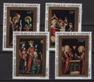 Dahomey (1970) Mi. 439/42 / Christmas