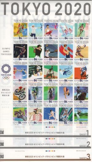 Japan (2021) 3 MS / Tokyo Olympic Games