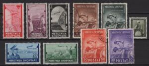 Albania (1939/40) Lot / Nice stamps