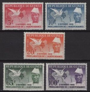 Guinea (1959) Mi. 3/7 / Independency