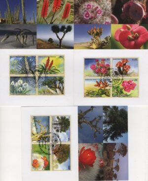 United Nations (2010) 3 Maxicards / Endangered Species