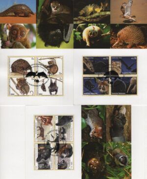 United Nations (2013) 3 Maxicards / Endangered Fauna