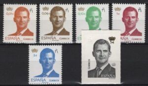 Spain (2015) Ed. 4934/39 / Definitives