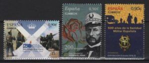 Spain (2015) Ed. 4947/49 / Army Aniversaries