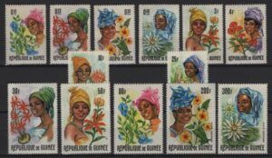 Guinea (1966) Mi. 368/80 / Women