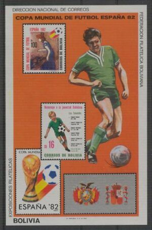 Bolivia (1982) Mi. Bl. 125 / FIFA World Cup