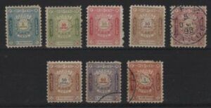 Morocco (1897) Yv. 24/31 / Local Post