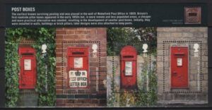 UK (2009) Mi. Bl. 52 / Post Boxes