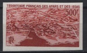 Afars et Issas (1967/69) Yv. Av. 59 Color Proof / Maps