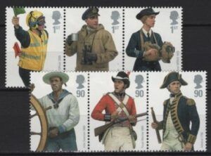 UK (2009) Mi. 2797/02 / Royal Navy Uniforms