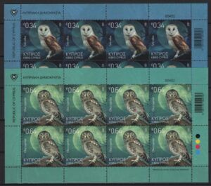 Cyprus (2022) MS / Owls