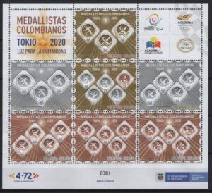 Colombia (2021) MS / Tokyo Olympic Games