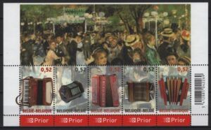 Belgium (2007) Yv. 3592/96 / Music