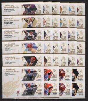 UK (2012) Mi. 3327/60 - Blocks / London Paralympic Medalists