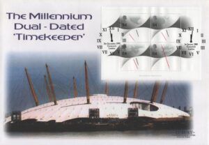 UK (1999) Mi. Bl. 8 - FDC / Timekeeper