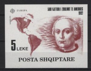 Albania (1992) Mi. Bl. 97 / Christopher Columbus