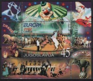 Yugoslavia (2002) Mi. Bl. 53 / Europa CEPT