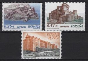 Spain (2003) Ed. 3986/88 / Castles