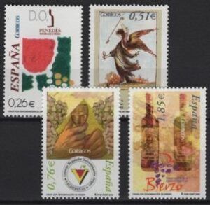 Spain (2003) Ed. 4015/18 / Wine