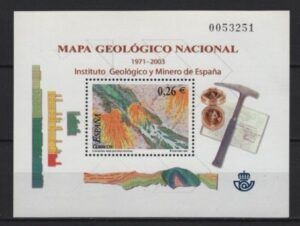 Spain (2003) Ed. 4036 / Geology