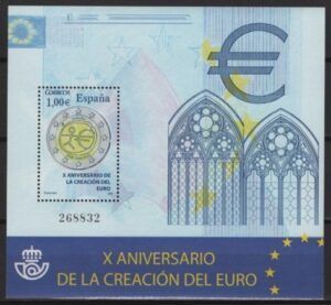 Spain (2009) Ed. 4496 / EURO Aniversary