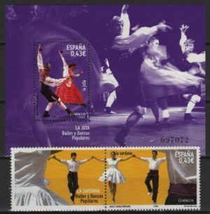 Spain (2009) Ed. 4515/16 / Dances