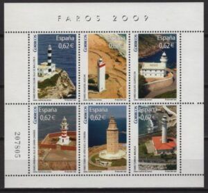 Spain (2009) Ed. 4483 / Lighthouses