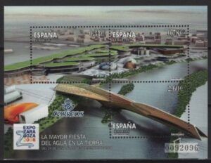 Spain (2008) Ed. 4423 / Water Exhibition in Zaragoza