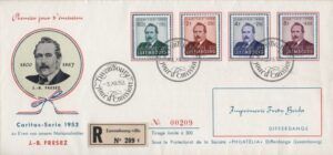 Luxembourg (1952) Mi. 501/04 - FDC / Caritas