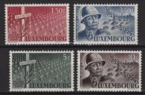 Luxembourg (1947) Mi. 423/26 / General Patton