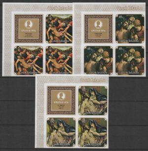 Cook Isl. (1976) Yv. 433/35 - Block Imperforated