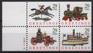 USA (1992) Mi. 2329/32 II / Toys
