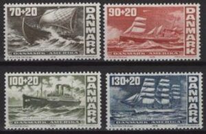Denmark (1976) Mi. 611/14 / Ships