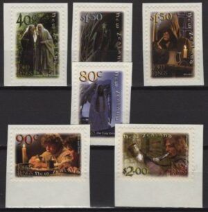 N. Zealand (2001) Mi. 1961/66 / Lord of the Rings